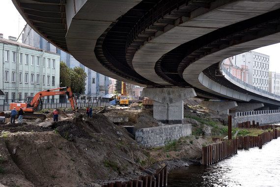 Развязку на Обводном канале достроит «Орион плюс»