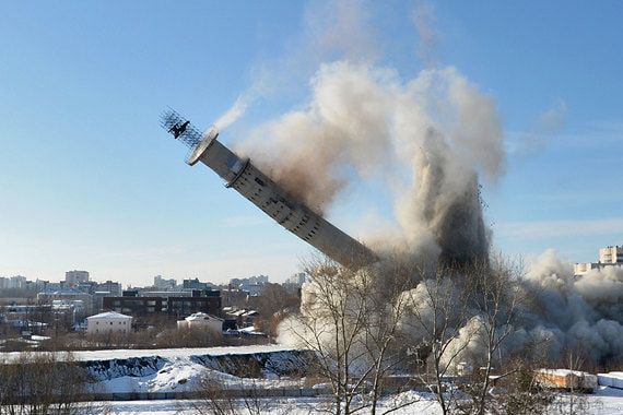 Как взорвали телебашню в Екатеринбурге