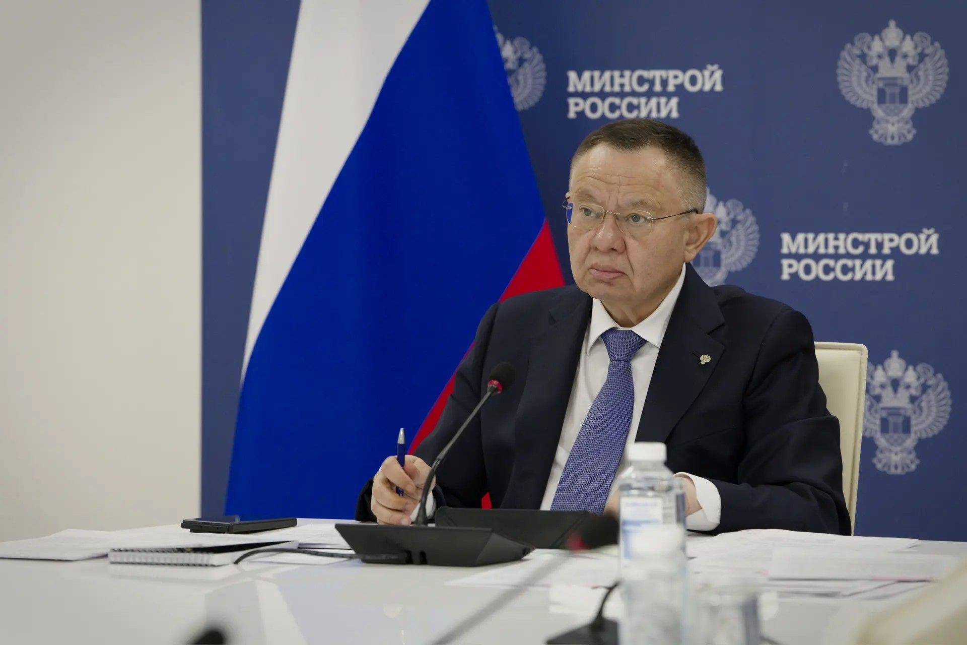 Глава Минстроя России Ирек Файзуллин принял участие в совещании Президента России с членами Правительства РФ