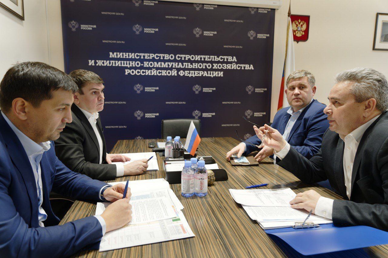 Заместитель Министра строительства и ЖКХ РФ провел рабочую встречу с заместителем губернатора Костромской области