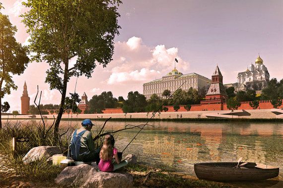 За 20 лет в Москве планируют реконструировать 120 км набережных
