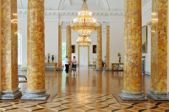 Александровский дворец в «Царском селе» закроют на реставрацию до 2018 года