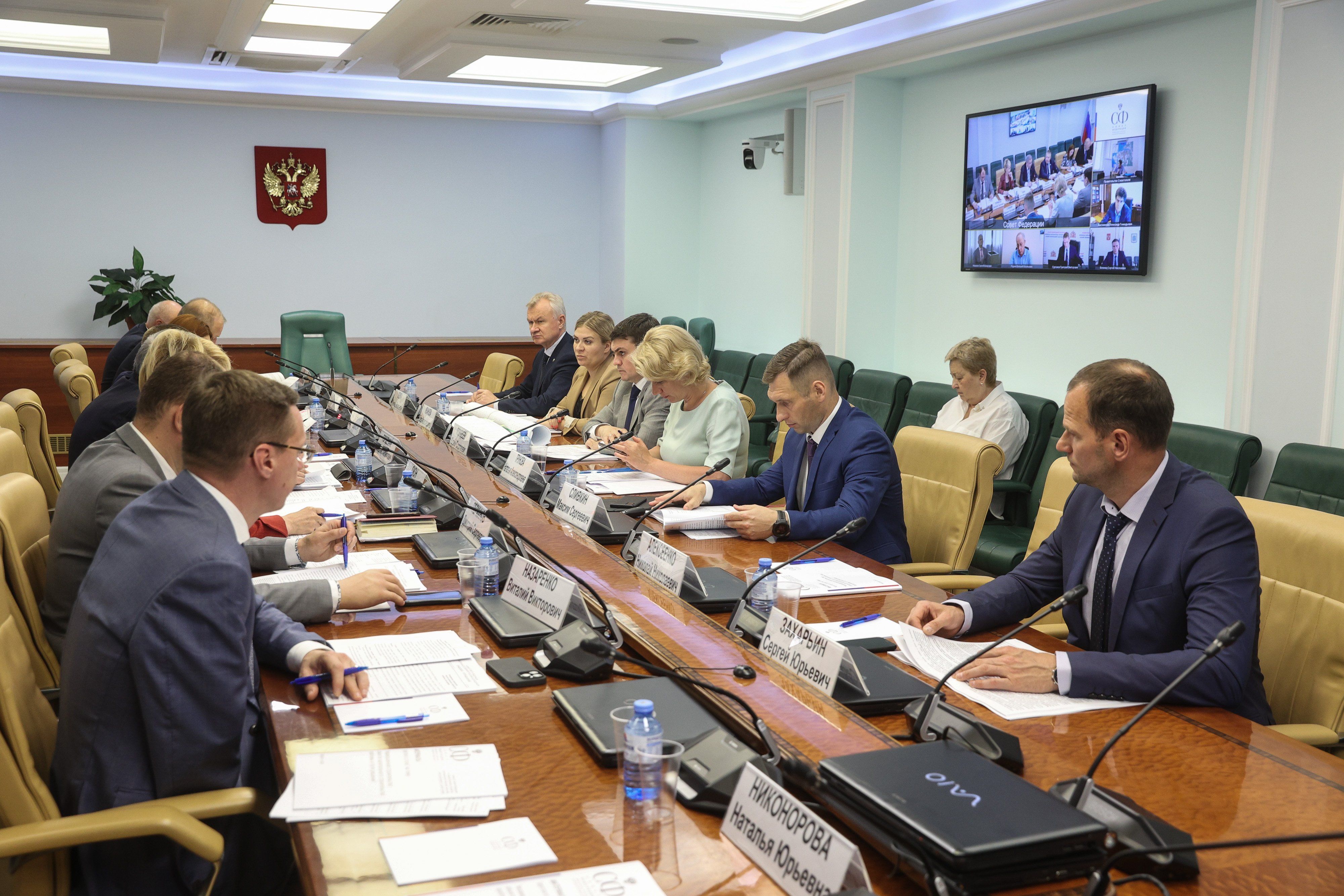 Замминистра Юрий Гордеев принял участие в круглом столе Комитета Совета Федерации