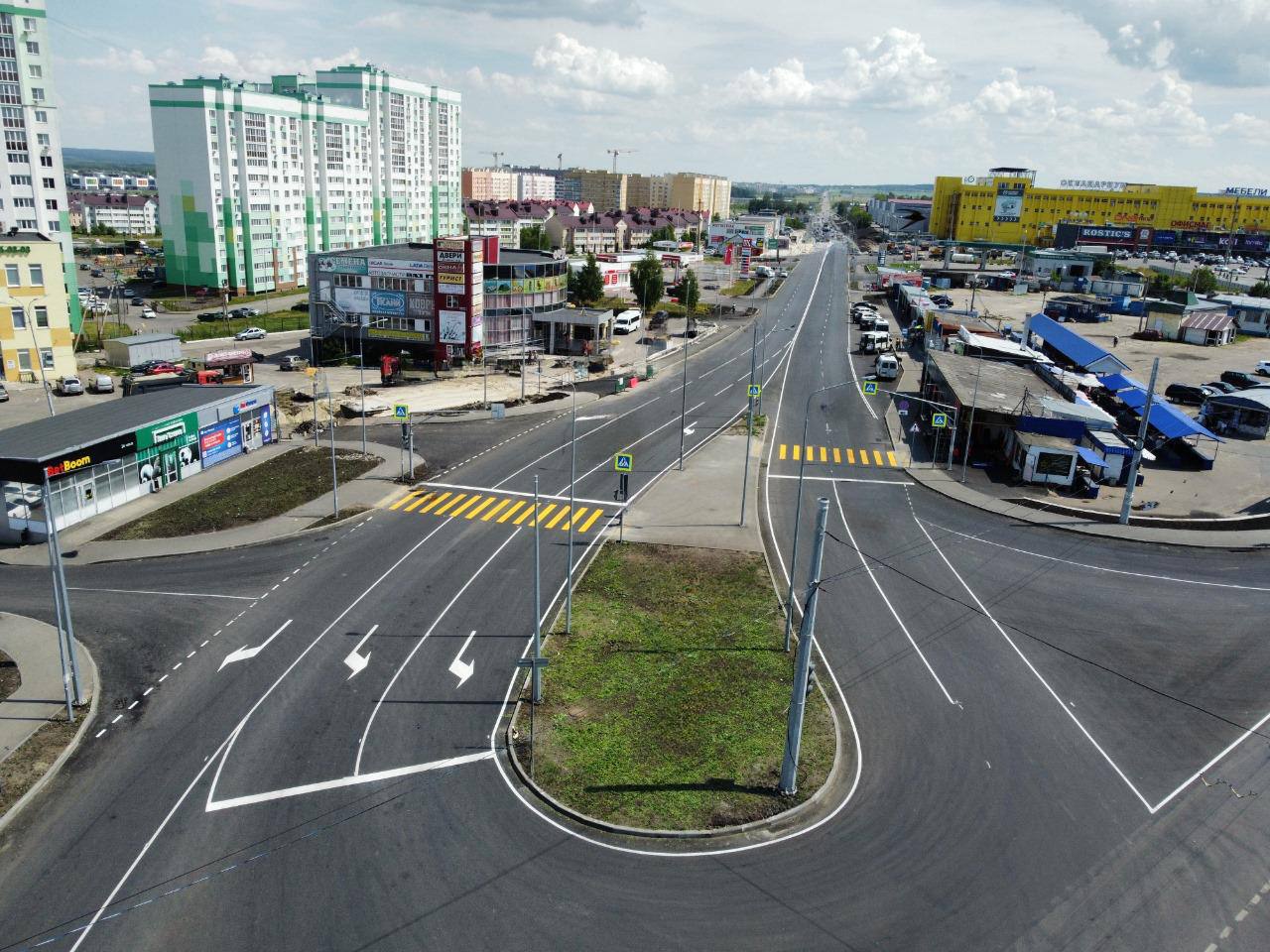 В Пензе реконструировали автодорогу за счет средств ИБК